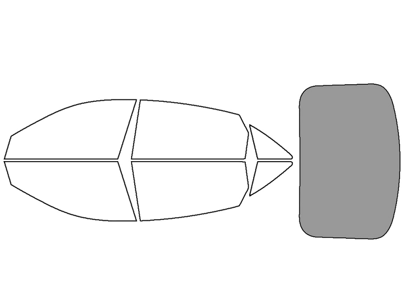 Rear Windshield - 50%
