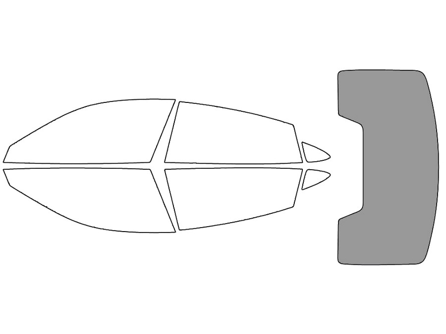 Rear Windshield - 50%
