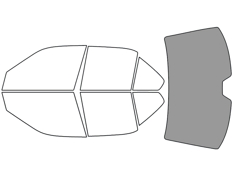 Rear Windshield - 50%