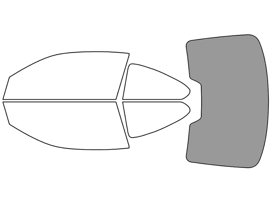 Rear Windshield - 50%