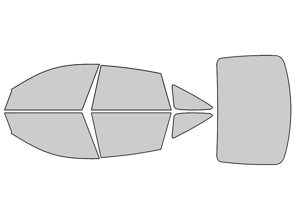 BMW 3-Series 2014-2018 Gran Turismo Window Tint