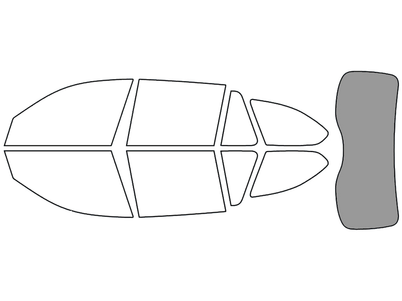 Rear Windshield - 50%