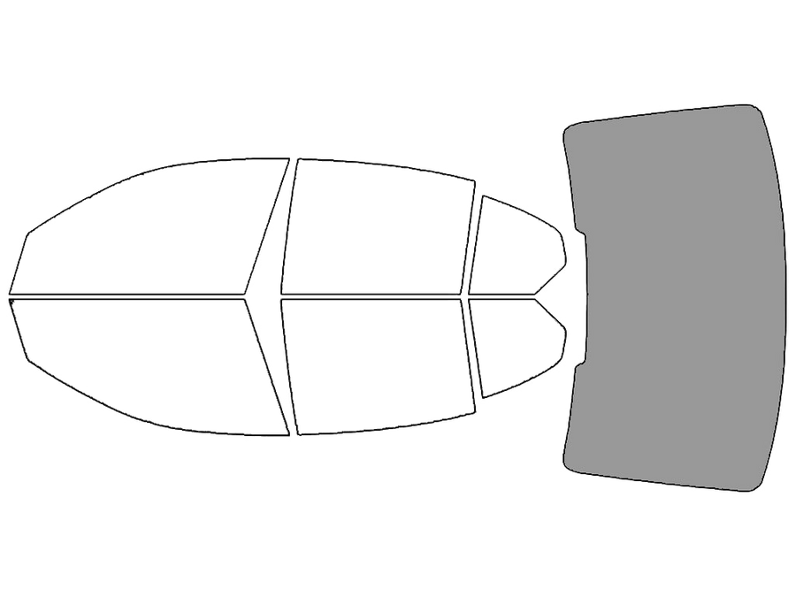 Rear Windshield - 50%