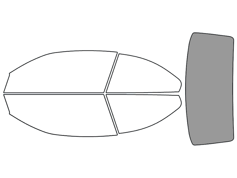 Rear Windshield - 50%