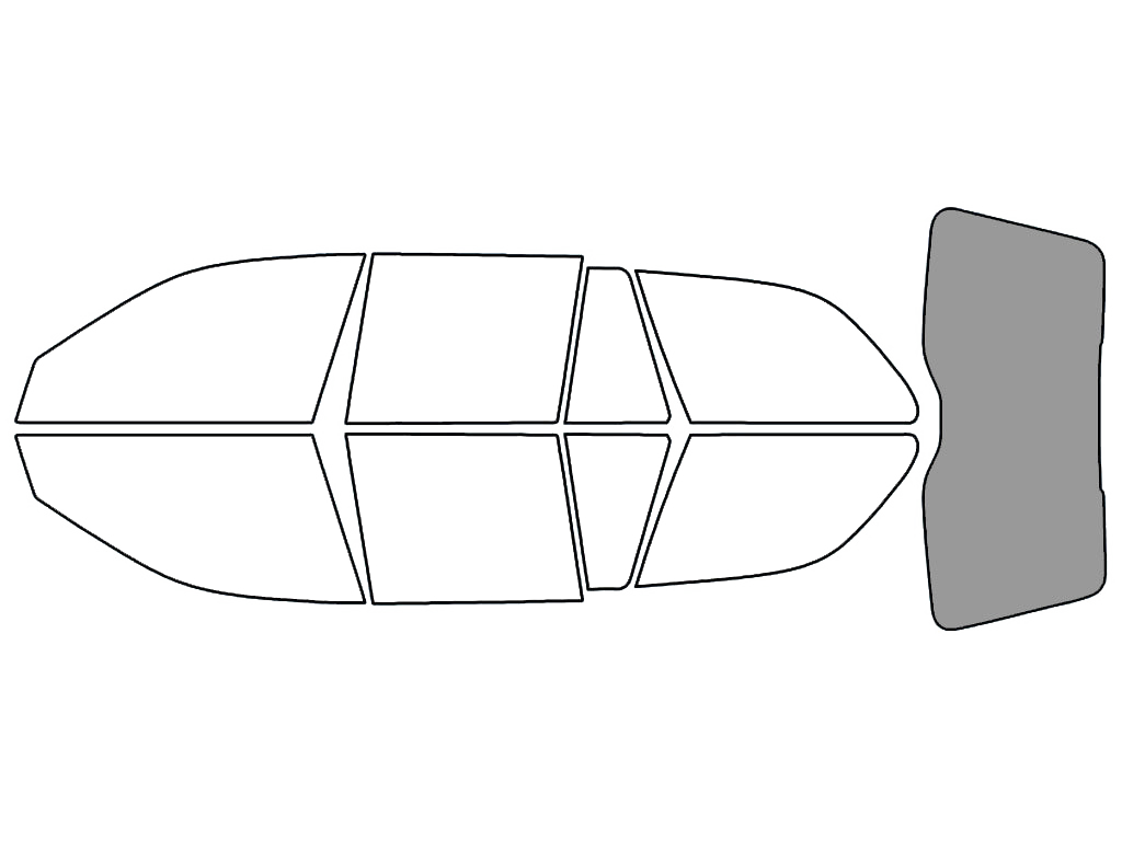 Rear Windshield - 50%