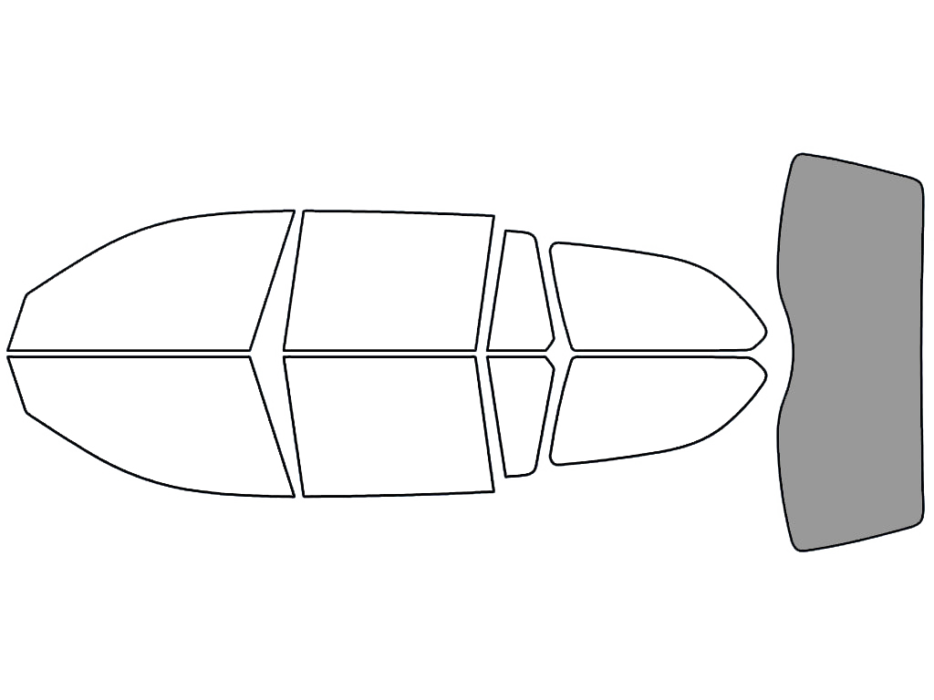 Rear Windshield - 50%