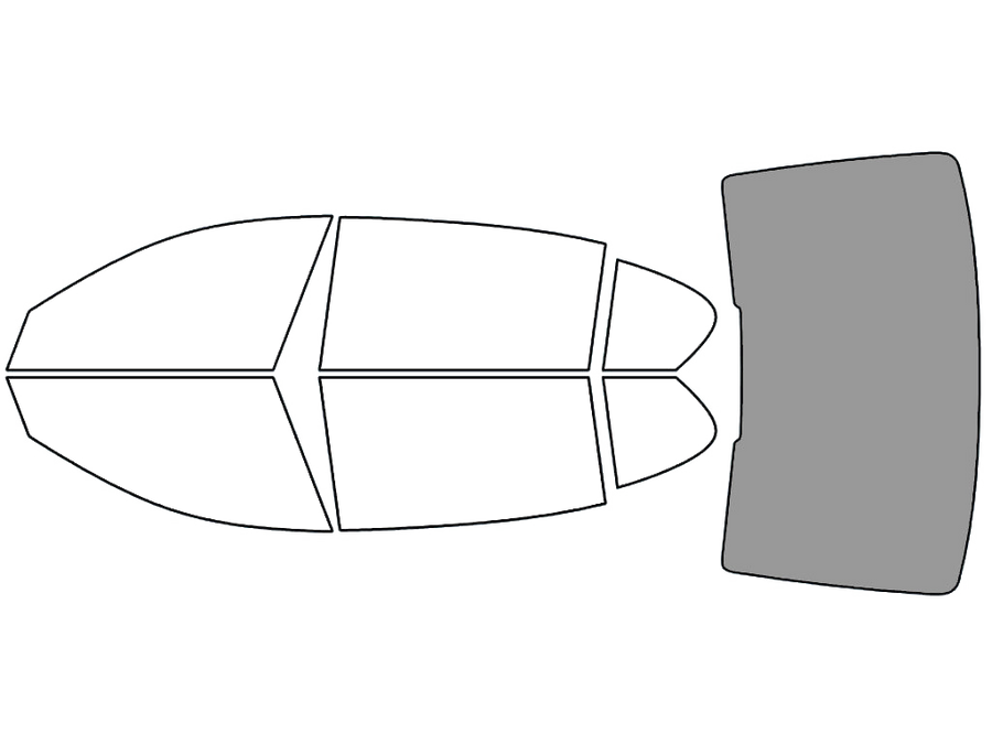 Rear Windshield - 50%