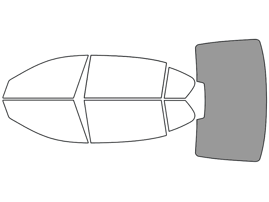 Rear Windshield - 50%