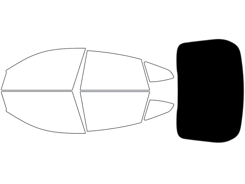 Rear Windshield - 5%