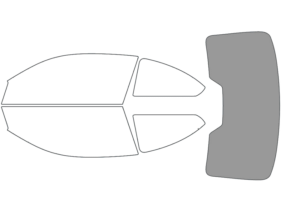 Rear Windshield - 50%