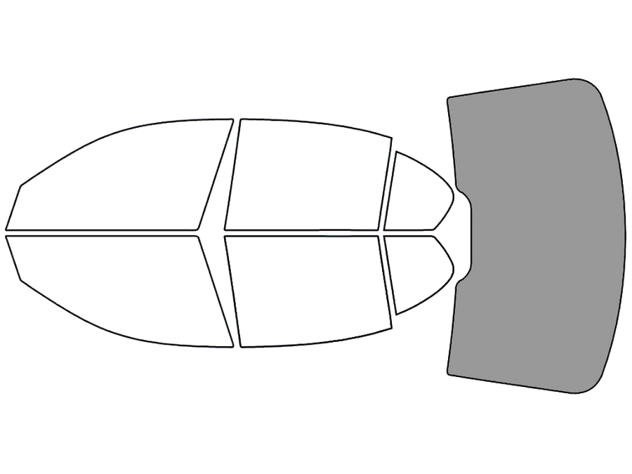 Rear Windshield - 50%