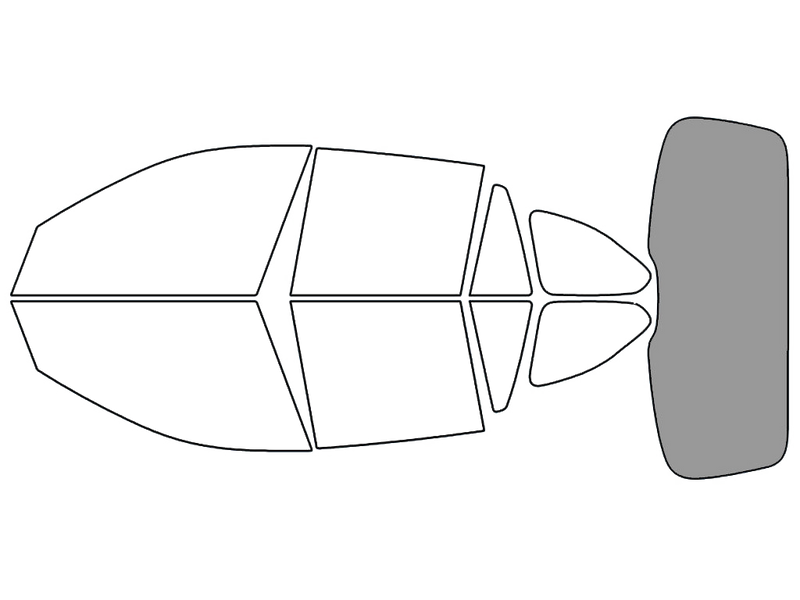 Rear Windshield - 50%