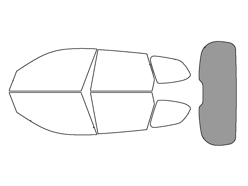 Rear Windshield - 50%