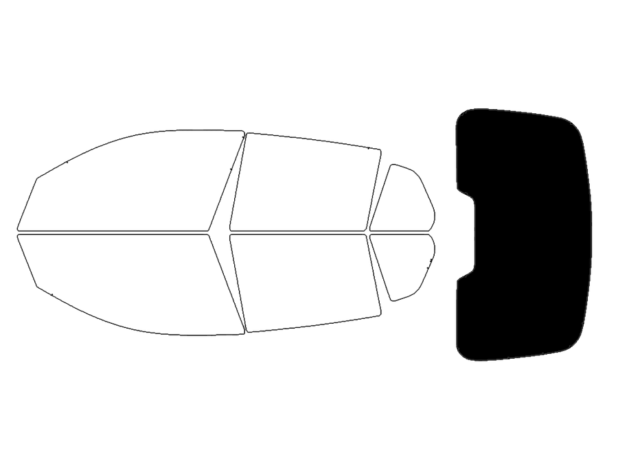 Rear Windshield - 5%