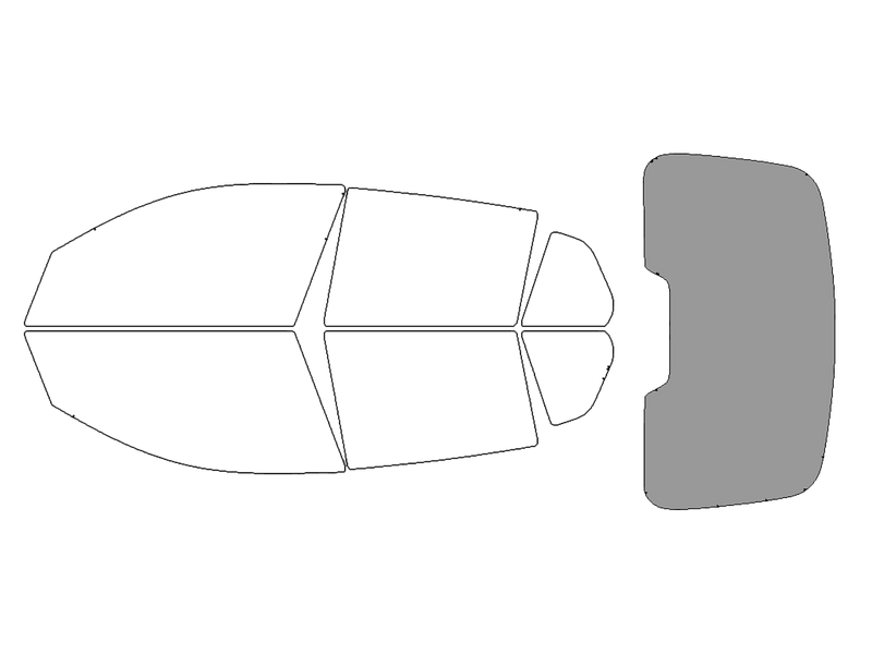 Rear Windshield - 50%