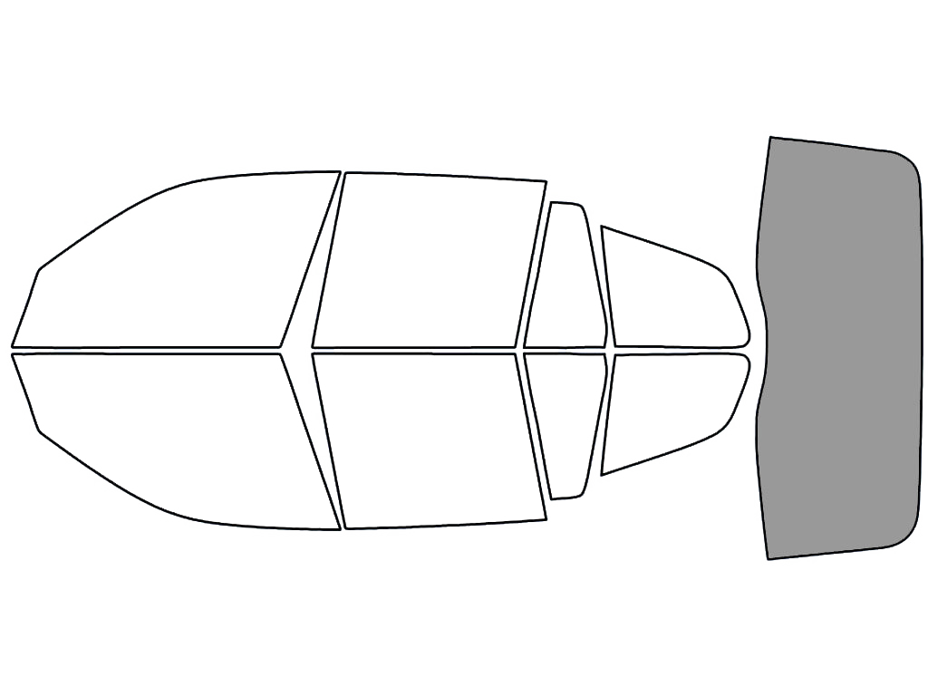 Rear Windshield - 50%