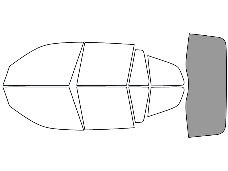 Rear Windshield - 50%