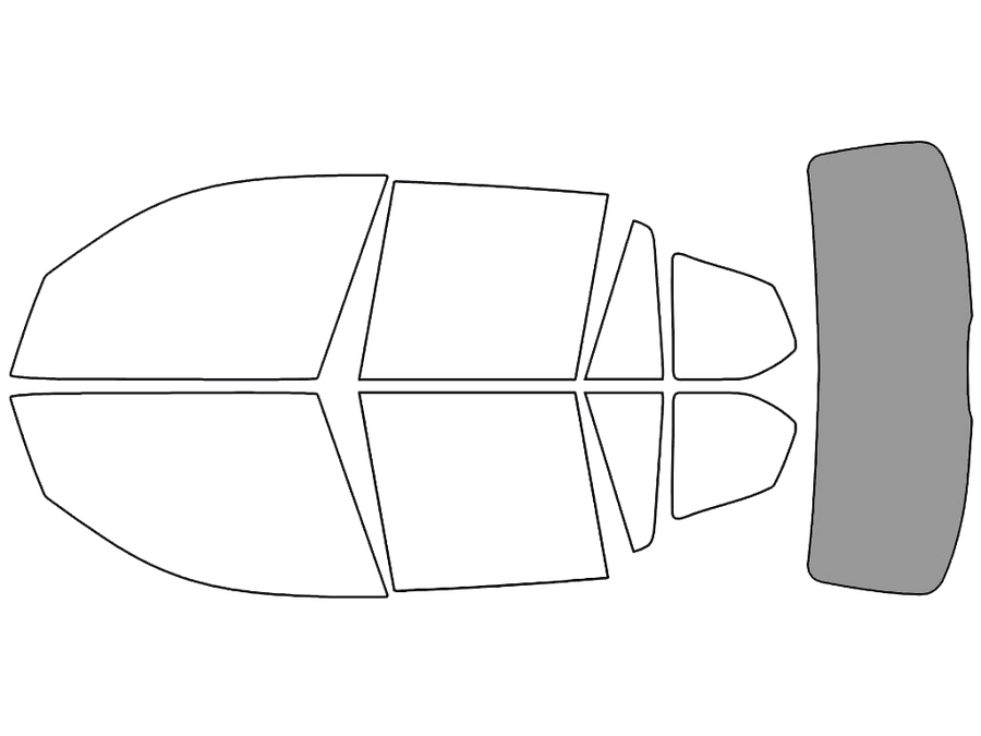 Rear Windshield - 50%