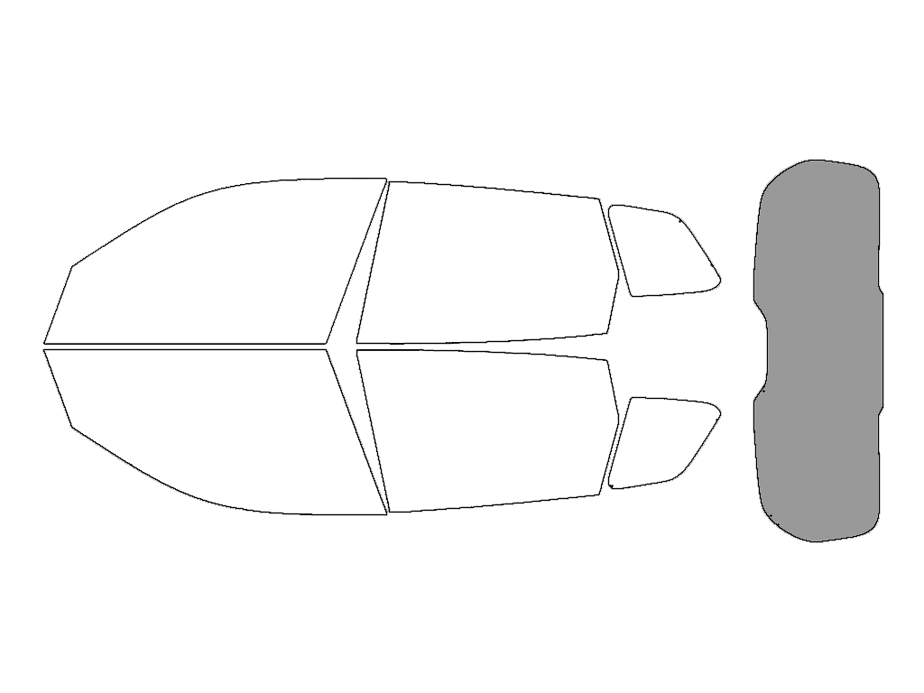 Rear Windshield - 50%