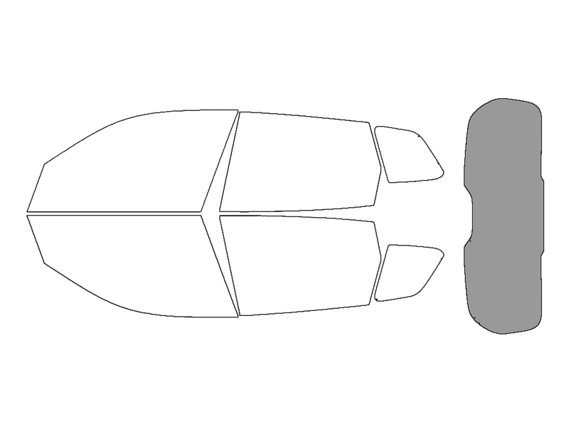 Rear Windshield - 50%