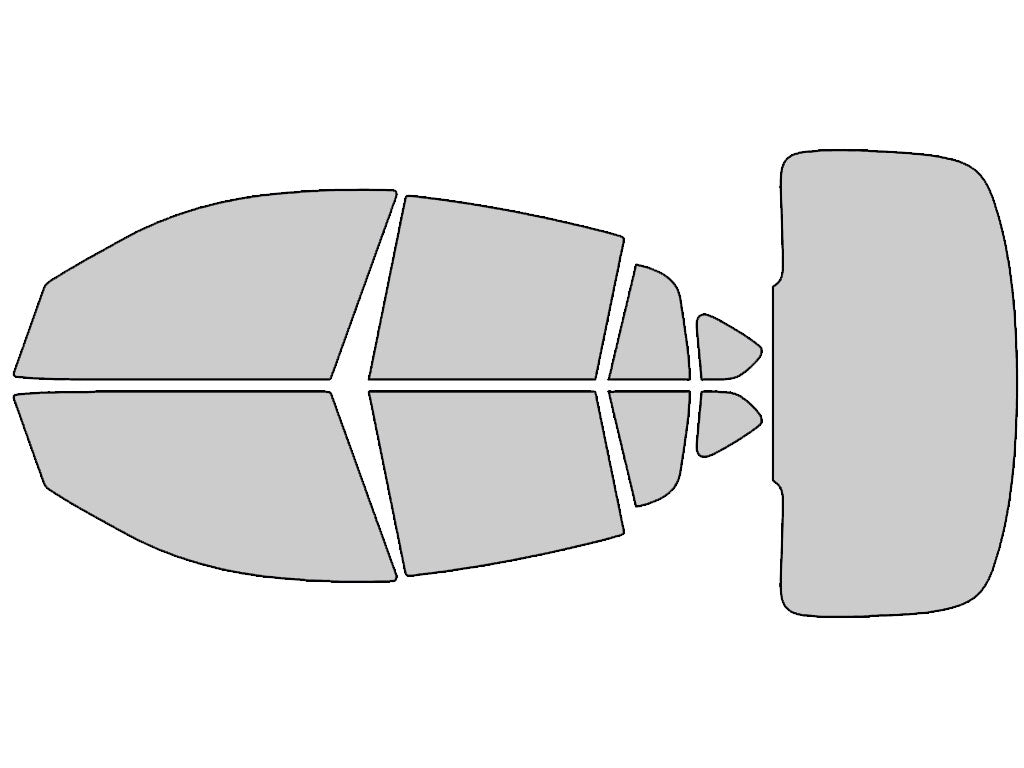 Avery Dennison BMW X4 2015-2018 NR Nano Ceramic IR Precut Window Tint Kit