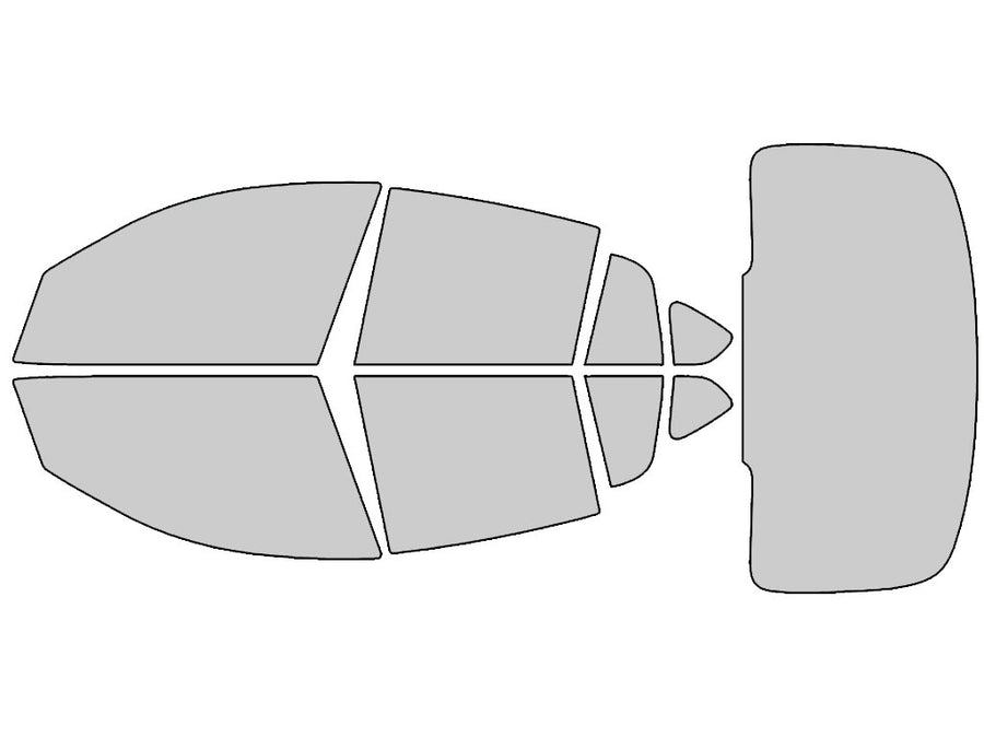 Avery Dennison BMW X4 2015-2018 NR Nano Ceramic IR Precut Window Tint Kit
