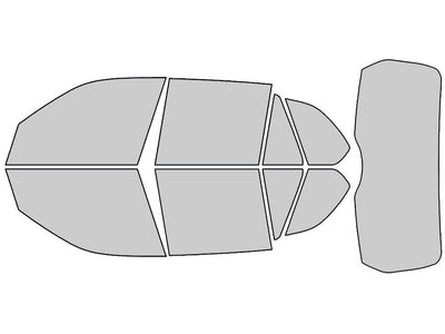 Avery Dennison BMW X5 2007-2013 NR Nano Ceramic IR Precut Window Tint Kit