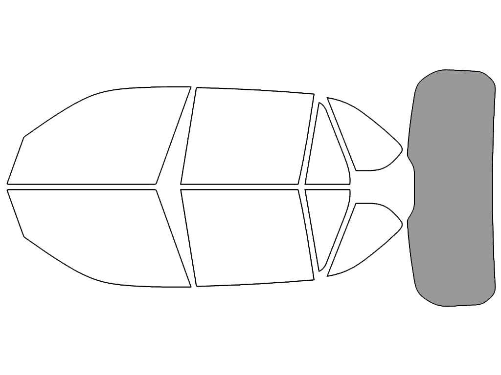 Rear Windshield - 50%