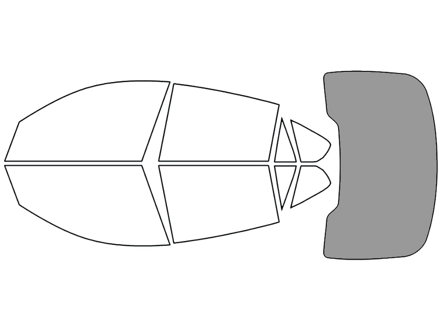 Rear Windshield - 50%