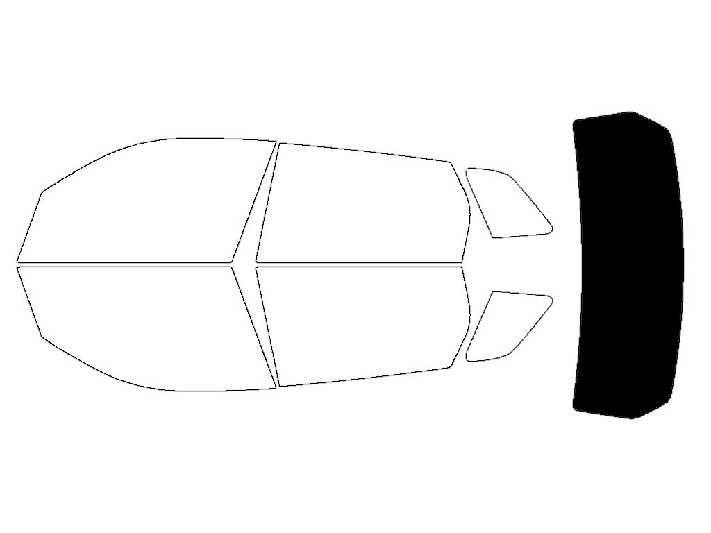 Rear Windshield - 5%