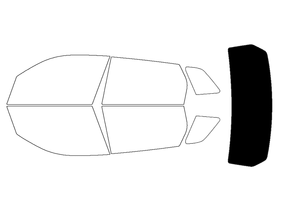 Rear Windshield - 5%