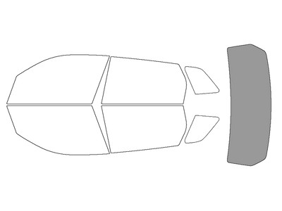 Rear Windshield - 50%