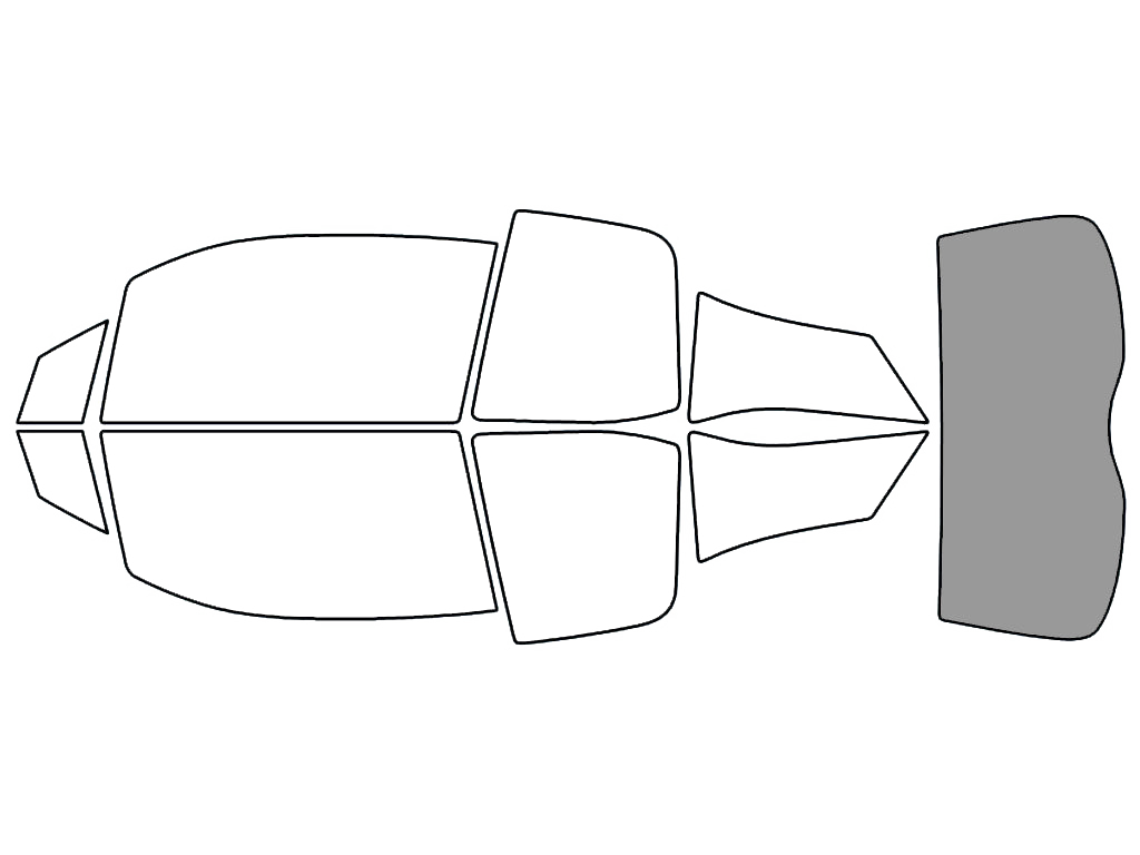 Rear Windshield - 50%