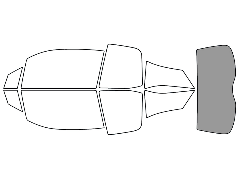Rear Windshield - 50%