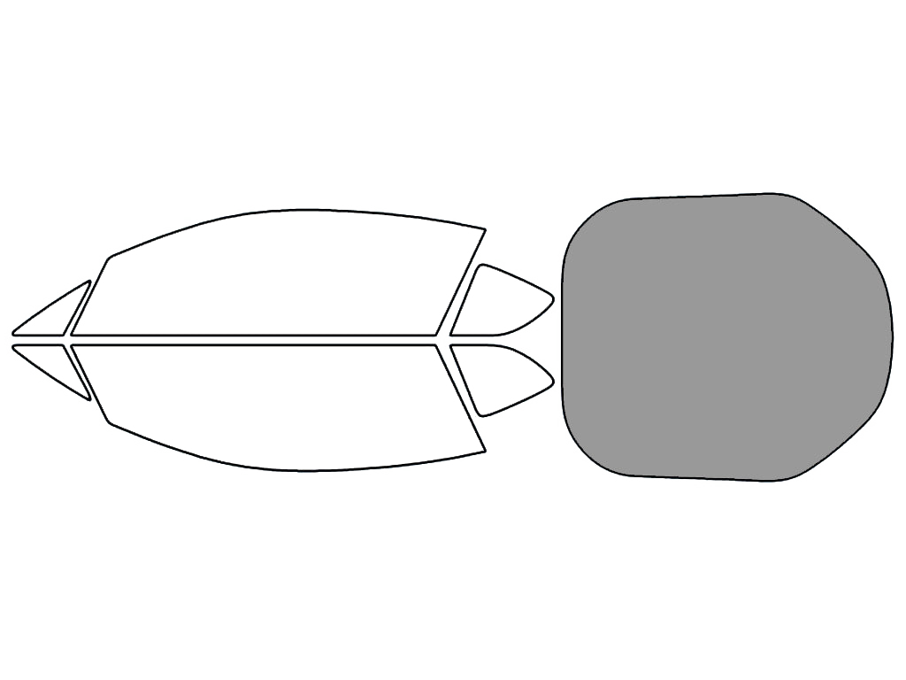 Rear Windshield - 50%