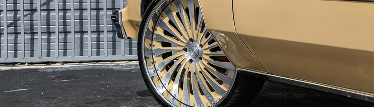 Beige Rim Wraps