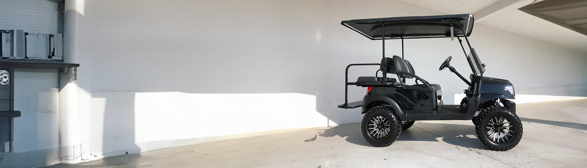 Black Golf Cart Wraps