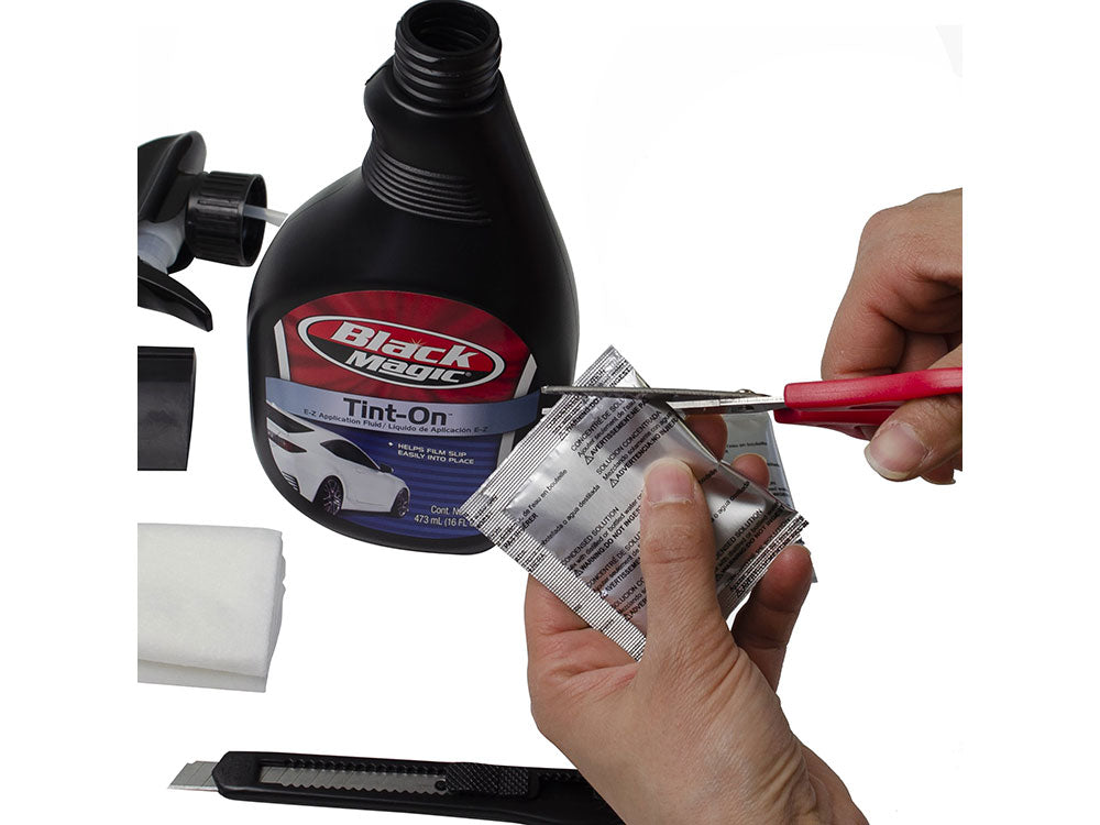 Black Magic Tint-On Window Film Slip Solution