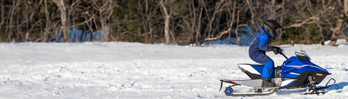Blue Snowmobile Wraps
