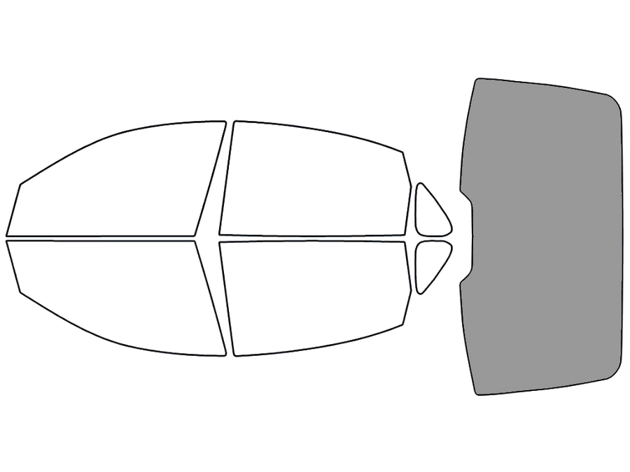 Rear Windshield - 50%