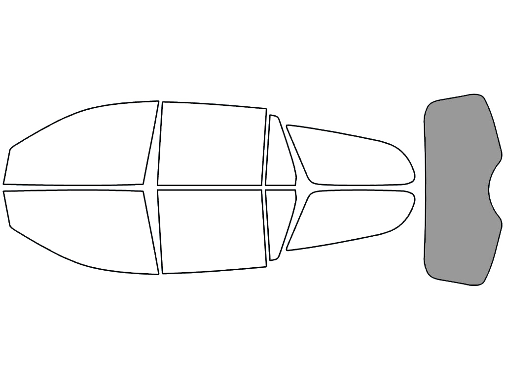 Rear Windshield - 50%