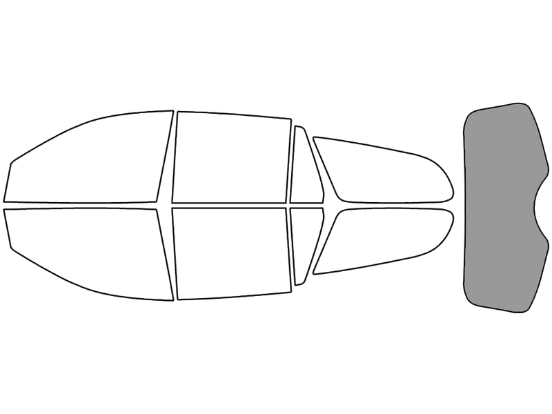 Rear Windshield - 50%