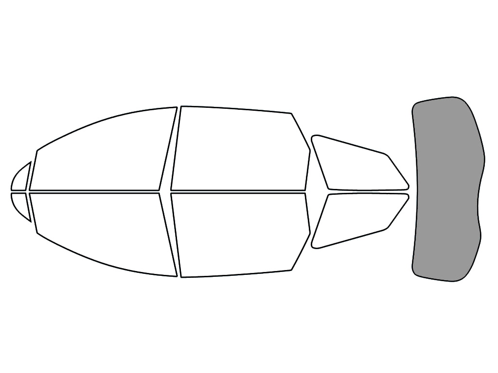Rear Windshield - 50%