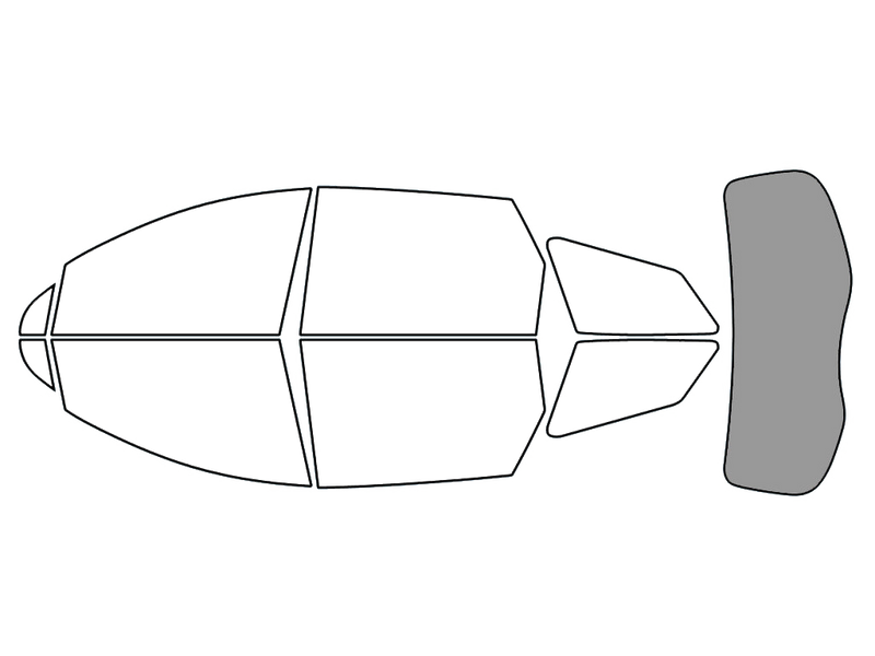 Rear Windshield - 50%