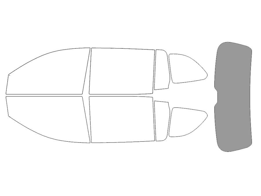 Rear Windshield - 50%