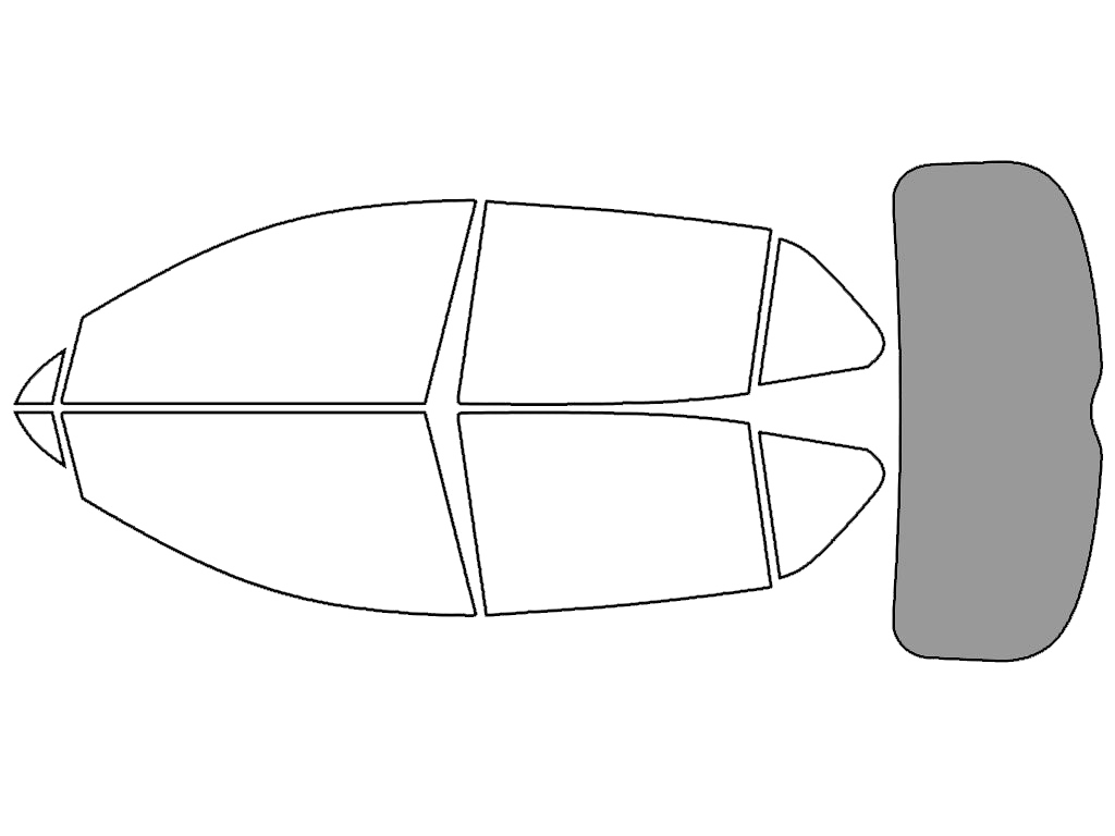 Rear Windshield - 50%