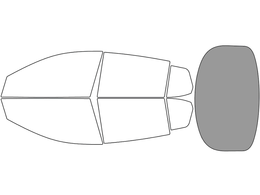 Rear Windshield - 50%