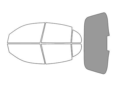 Rear Windshield - 50%