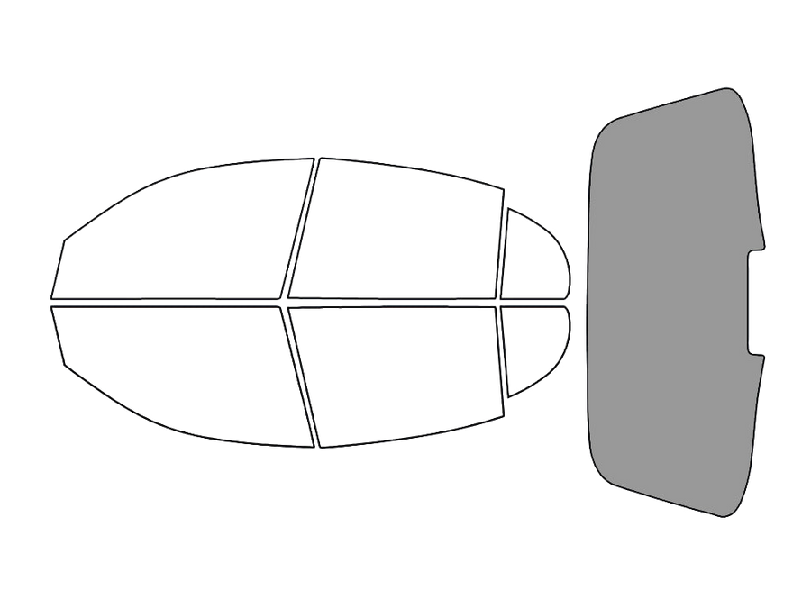 Rear Windshield - 50%