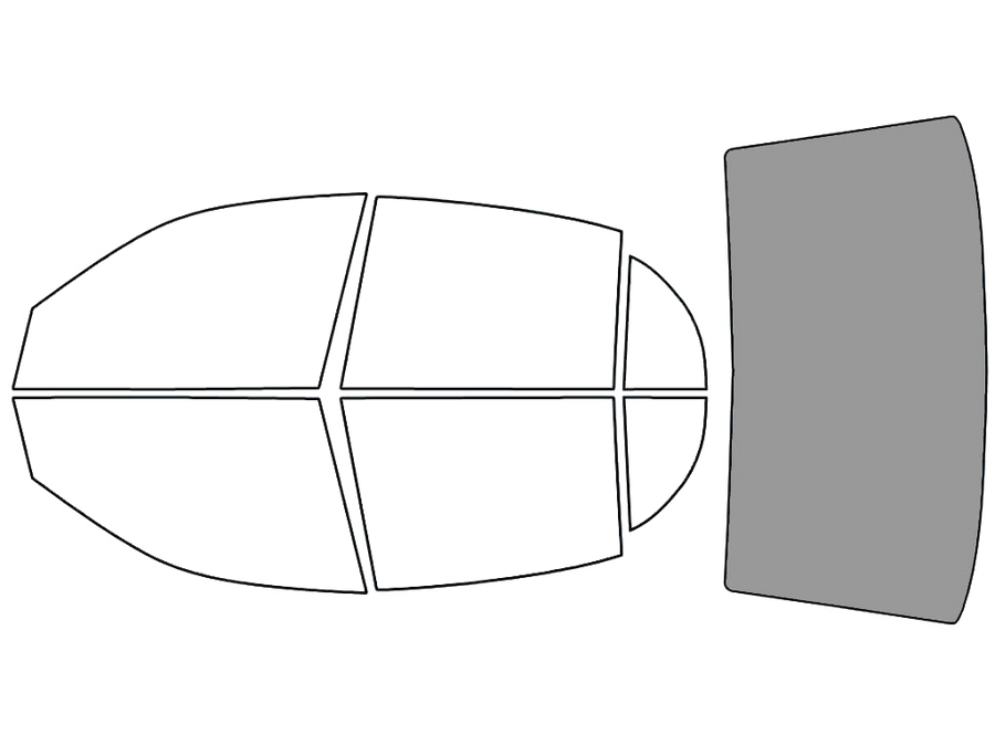 Rear Windshield - 50%